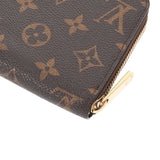 LOUIS VUITTON ルイヴィトン モノグラム ジッピーウォレット 旧型 ブラウン M60017 ユニセックス モノグラムキャンバス 長財布 ABランク 中古 銀蔵