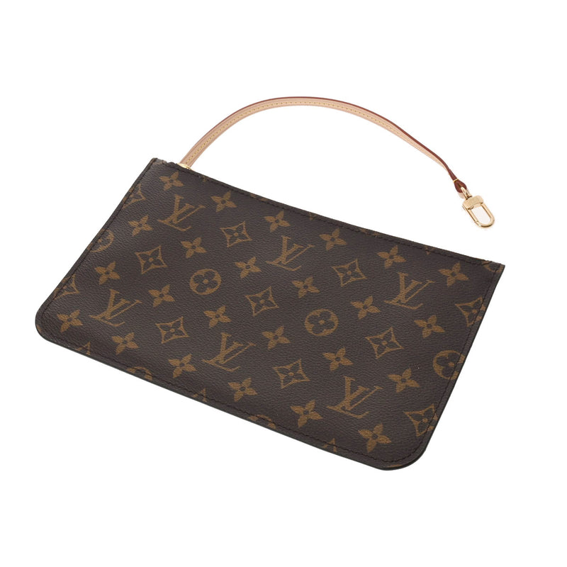 LOUIS VUITTON ルイヴィトン モノグラム ネヴァーフルMM ブラウン M40995 レディース モノグラムキャンバス トートバッグ 新同 中古 銀蔵