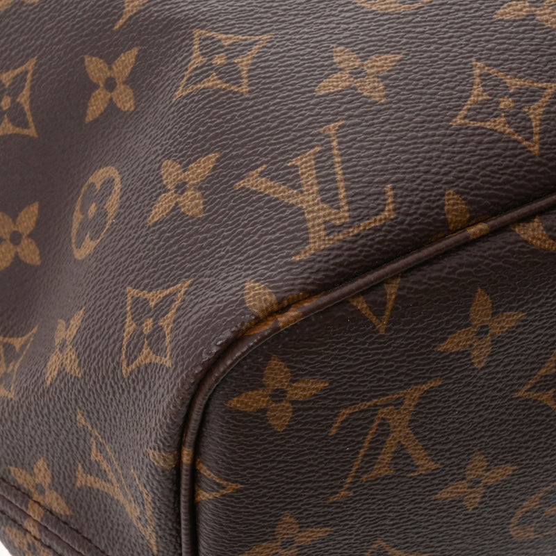 LOUIS VUITTON ルイヴィトン モノグラム ネヴァーフルMM ブラウン M40995 レディース モノグラムキャンバス トートバッグ 新同 中古 銀蔵