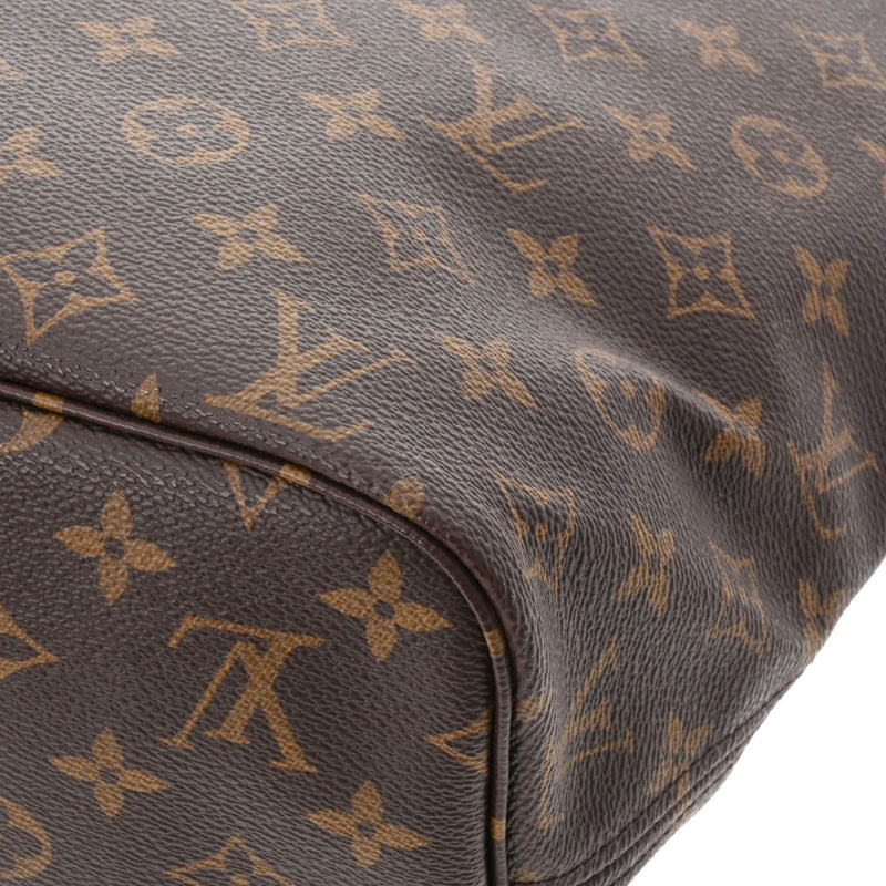 LOUIS VUITTON ルイヴィトン モノグラム ネヴァーフルMM ブラウン M40995 レディース モノグラムキャンバス トートバッグ 新同 中古 銀蔵