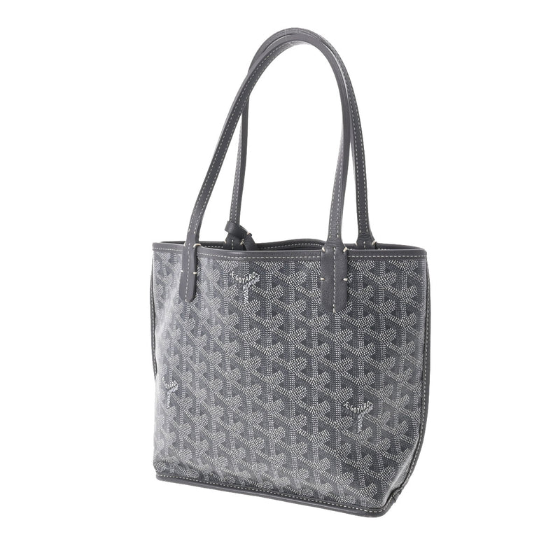 ゴヤールアンジュ ミニ グレー レディース PVC トートバッグ GOYARD 