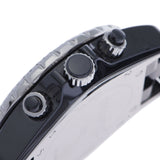 CHANEL シャネル J12 クロノ ベゼルダイヤ H1009 メンズ 黒セラミック/SS 腕時計 自動巻き ブラック文字盤 Aランク 中古 銀蔵