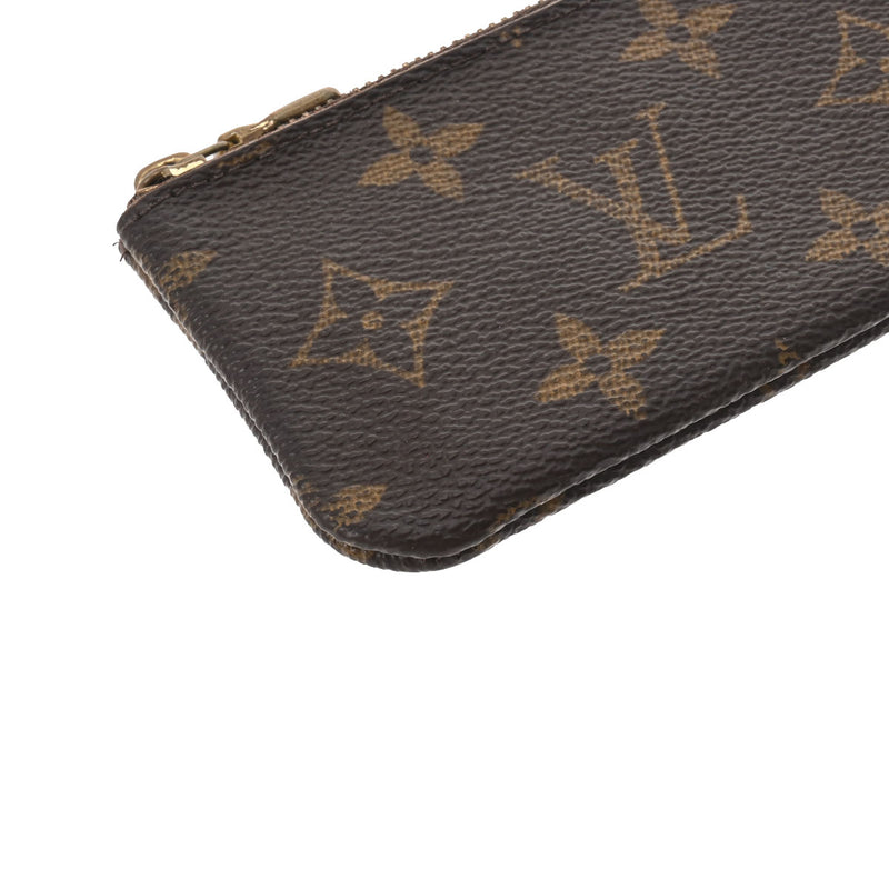 LOUIS VUITTON ルイヴィトン モノグラム ポシェット クレ  ブラウン M62650 ユニセックス モノグラムキャンバス コインケース Bランク 中古 銀蔵