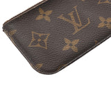 LOUIS VUITTON ルイヴィトン モノグラム ポシェット クレ  ブラウン M62650 ユニセックス モノグラムキャンバス コインケース Bランク 中古 銀蔵