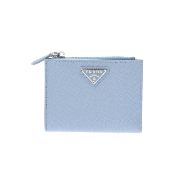 極美品✨プラダ　長財布　シボ革　シルバー金具　ギャランティ付き　付属品完備 長財布 財布 メンズ レディース 大容量 小銭入れ 革 本革 牛革