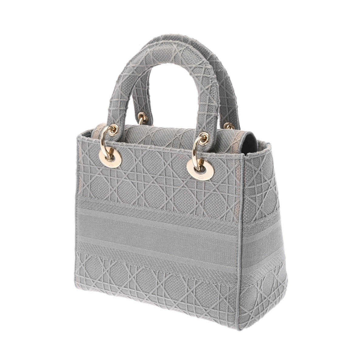 ✨クリスチャンディオール　グレー　Mサイズ✨ クリスチャンディオール ミニマイクロバッグ レディディオール