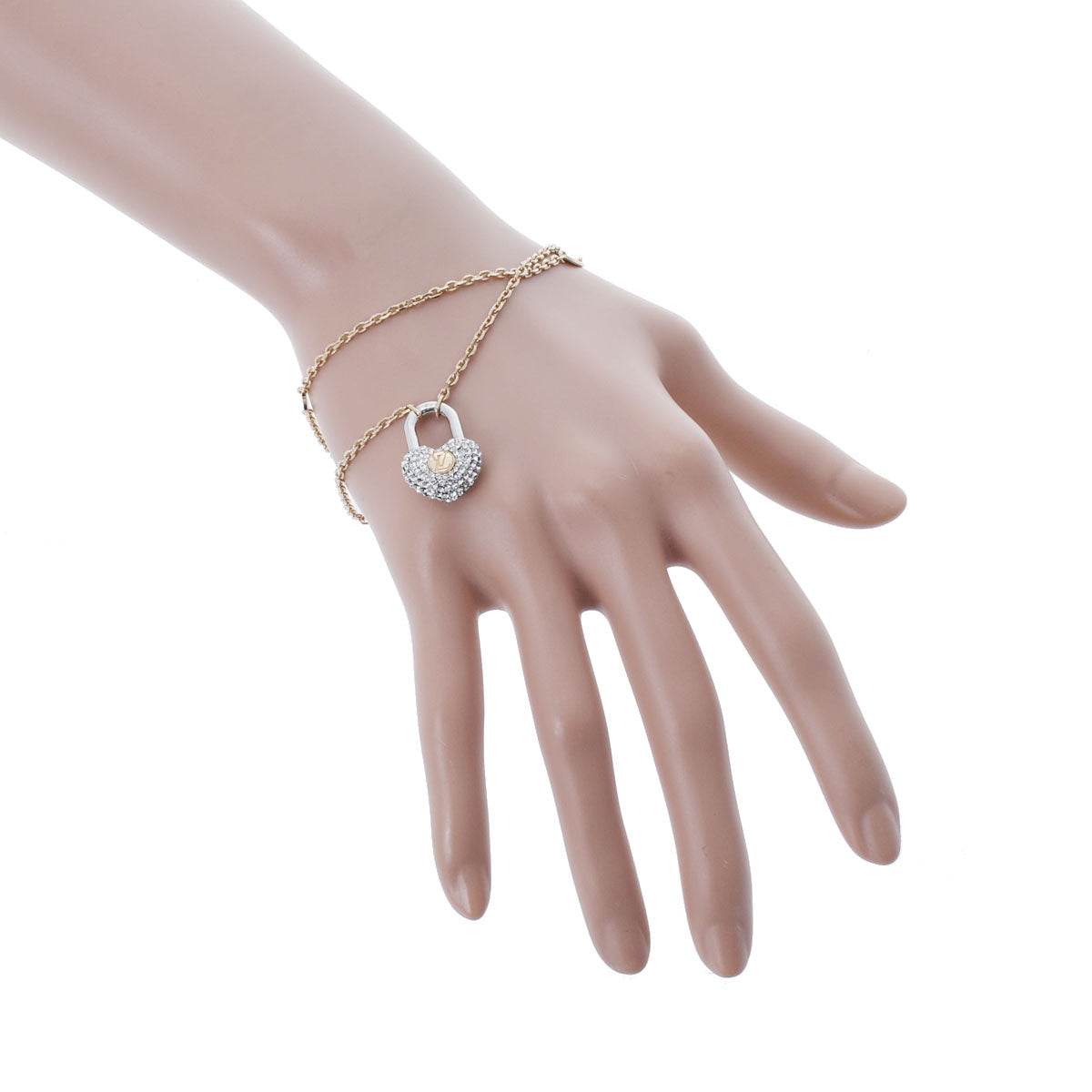 Louis Vuitton コリエ　ゴールド チャーム ブレスレット ルイヴィトンコリエ ブラスレ クレイジー イン ロック ゴールド