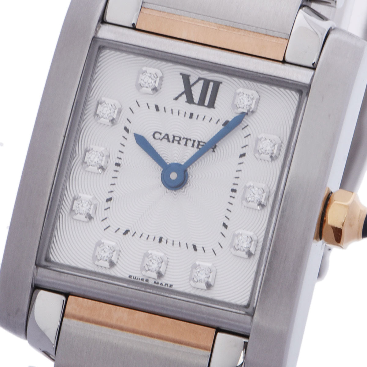 最終値下げ✴︎正規品✴︎美品✴︎激レア✴︎CartierタンクフランセーズSM 中古)CARTIER カルティエ タンク フランセーズ SM WE100151（商品ID