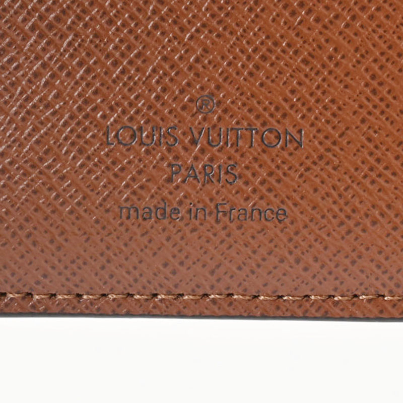 LOUIS VUITTON ルイヴィトン モノグラム アジェンダポッシュ ブラウン R20503 ユニセックス モノグラムキャンバス 手帳カバー 新品 銀蔵