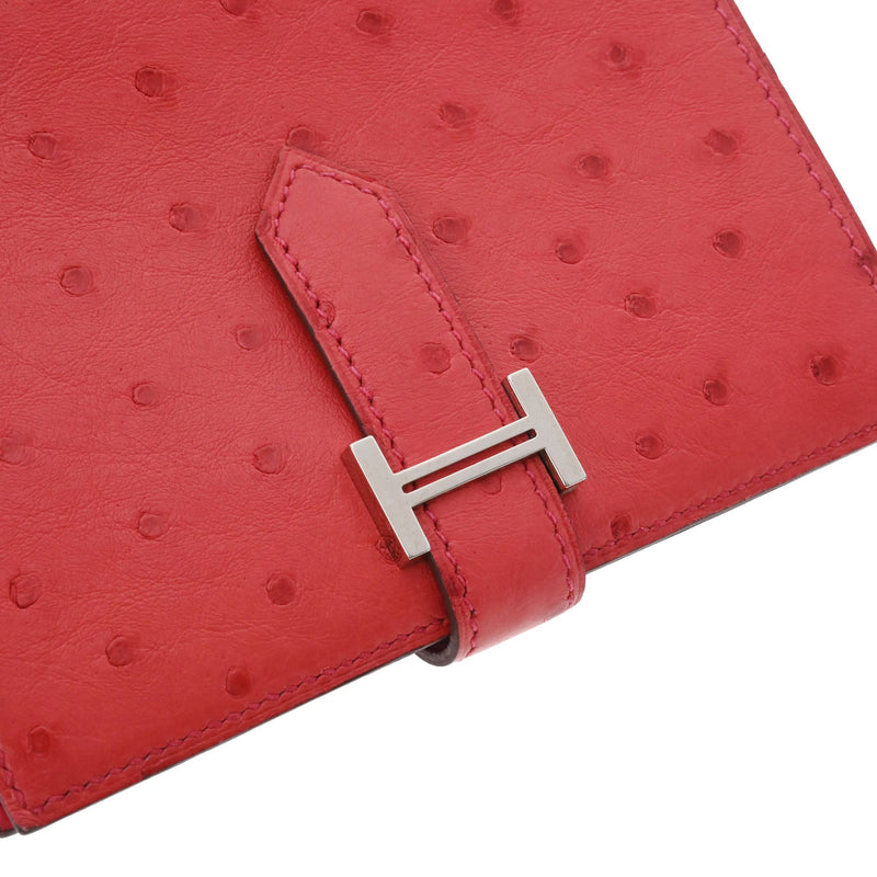 ファッション小物エルメス  ベアン コンパクト  二つ折り財布 ブーゲンビリア