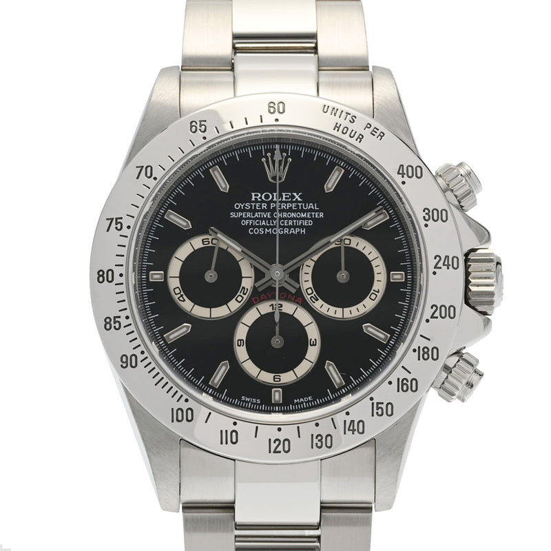 ROLEX ロレックス デイトナ 16520 メンズ SS 腕時計 自動巻き 黒文字盤 Aランク 中古 銀蔵