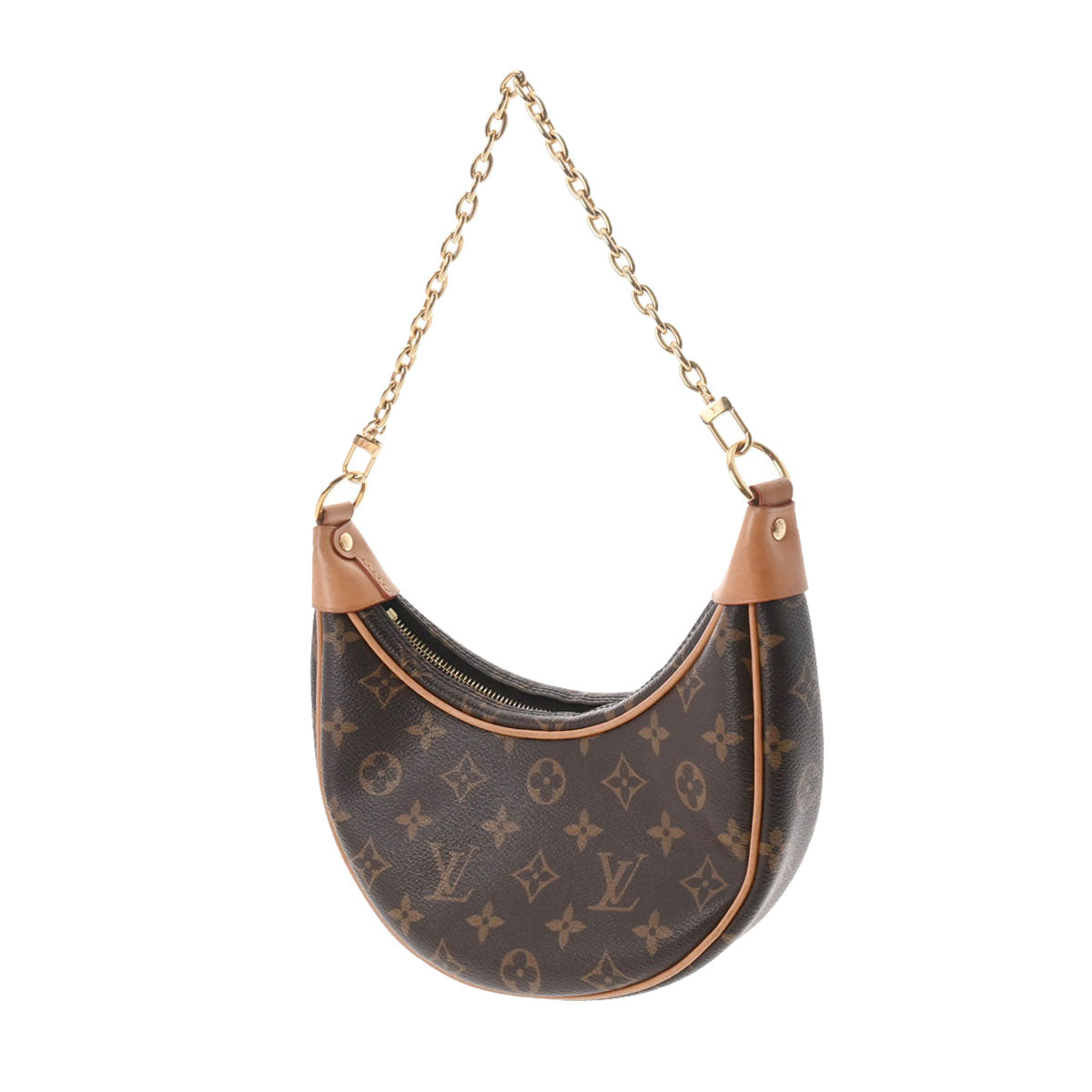 ルイヴィトンループ 14145 ブラウン レディース モノグラムキャンバス