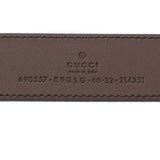 GUCCI グッチ ブロンディ 80cm ベージュ ゴールド金具 690557 メンズ GGスプリームキャンバス ベルト 新同 中古 銀蔵