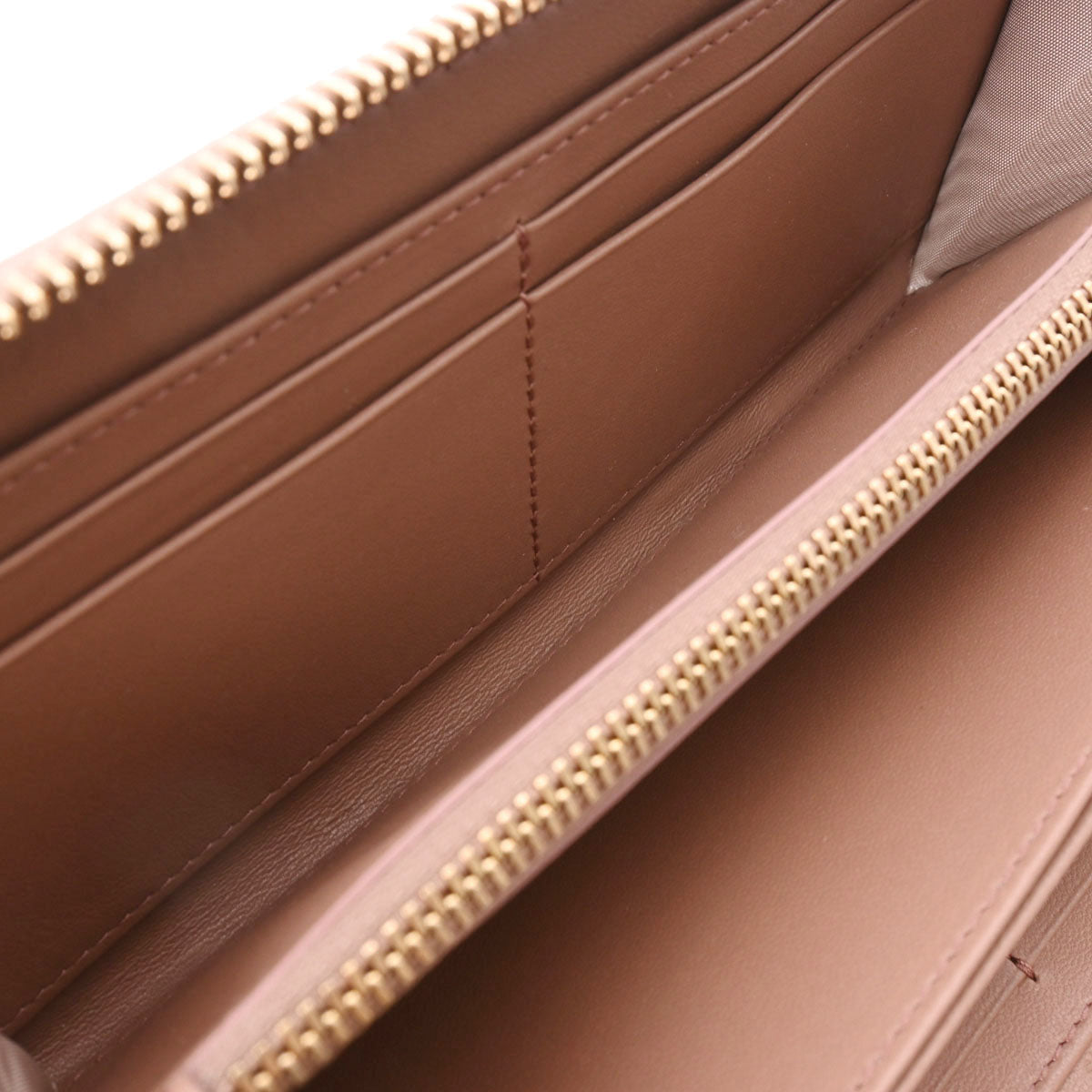 クリスチャンディオールLADY DIOR VOYAGEUR ウォレット 43098 ピンク