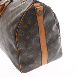 LOUIS VUITTON ルイヴィトン モノグラム キーポルバンドリエール 45 ブラウン M41418 ユニセックス モノグラムキャンバス ボストンバッグ Bランク 中古 銀蔵