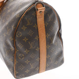 LOUIS VUITTON ルイヴィトン モノグラム キーポルバンドリエール 45 ブラウン M41418 ユニセックス モノグラムキャンバス ボストンバッグ Bランク 中古 銀蔵