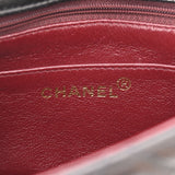 CHANEL シャネル ミニマトラッセ チェーンショルダーバッグ 黒 ゴールド金具 レディース ラムスキン ショルダーバッグ Bランク 中古 銀蔵