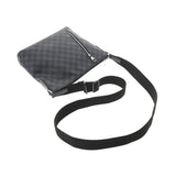 LOUIS VUITTON ルイヴィトン ダミエ グラフィット ミック PM 黒/グレー N41211 メンズ ダミエグラフィットキャンバス ショルダーバッグ Aランク 中古 銀蔵