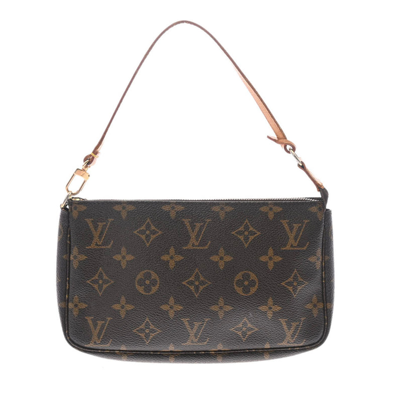 LOUIS VUITTON ルイヴィトン モノグラム アクセサリーポーチ ブラウン M51980 レディース モノグラムキャンバス アクセサリーポーチ Bランク 中古 銀蔵