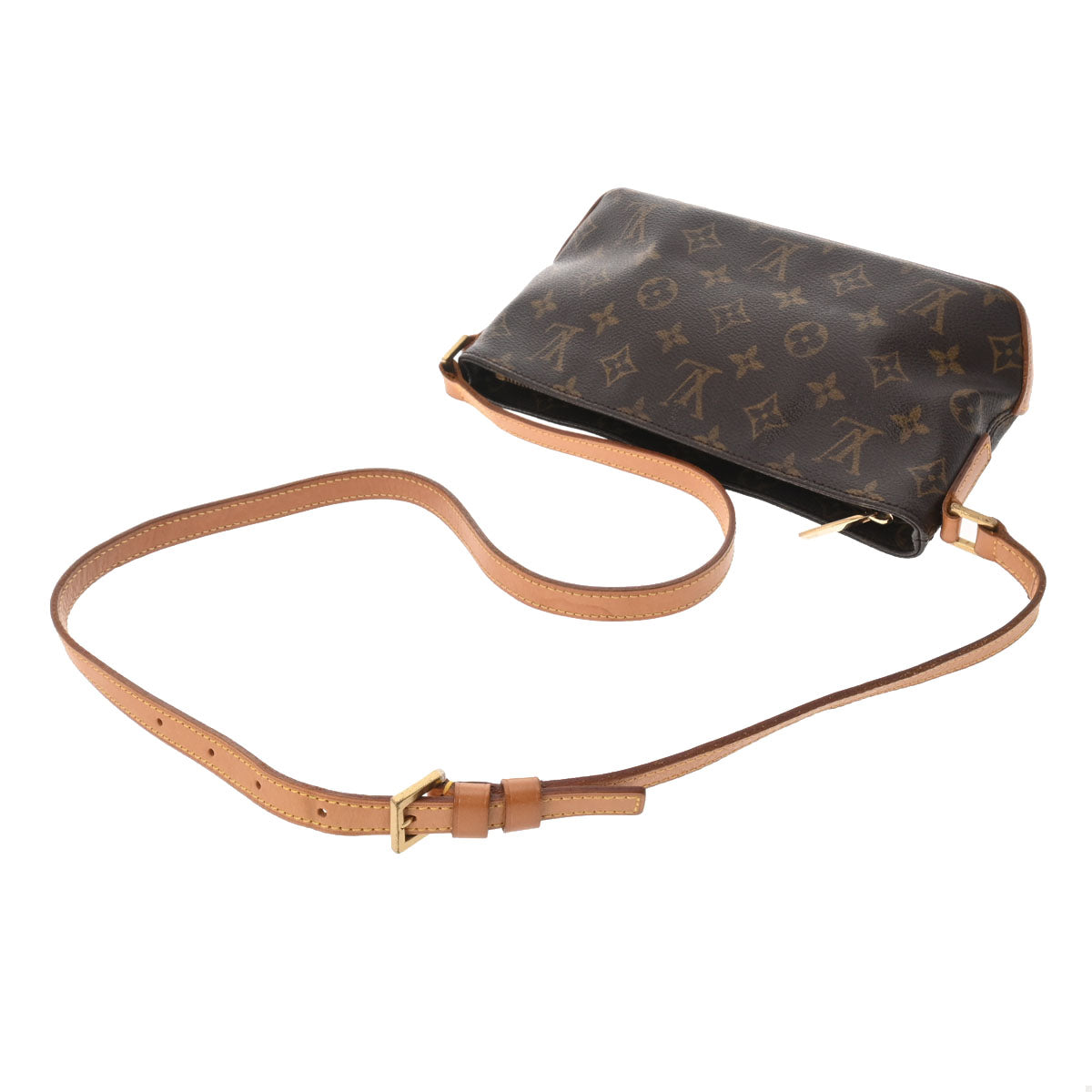 ルイヴィトントロター 14145 ブラウン レディース モノグラムキャンバス ショルダーバッグ M51240 LOUIS VUITTON 中古 –  銀蔵オンライン