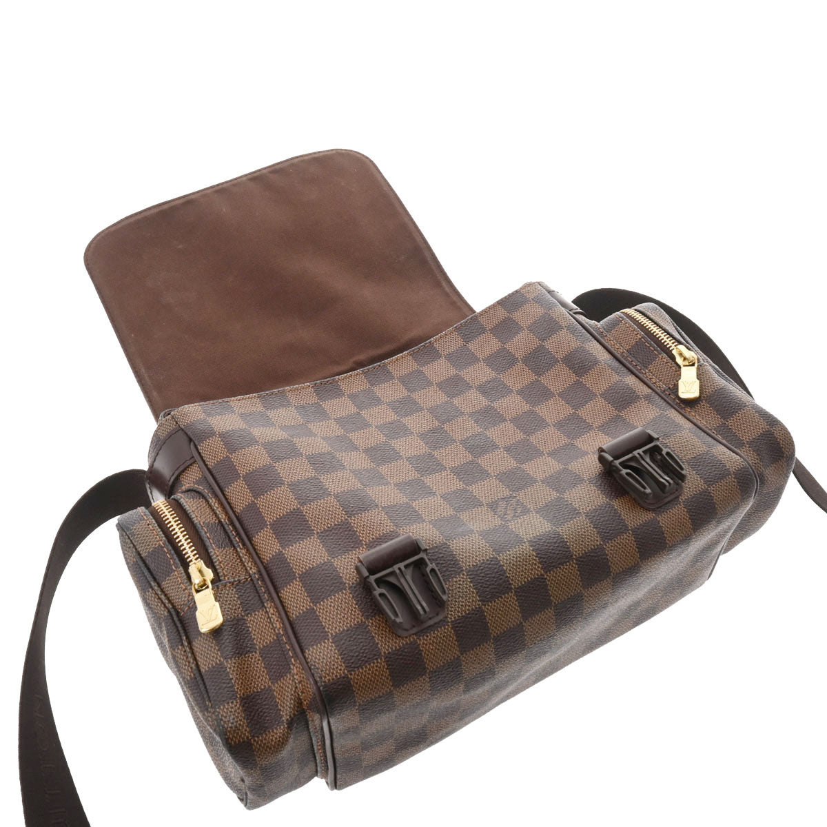 ルイヴィトンリポーター メルヴィール 14137 ブラウン ユニセックス ダミエキャンバス ショルダーバッグ N51126 LOUIS VUITTON  中古 – 銀蔵オンライン