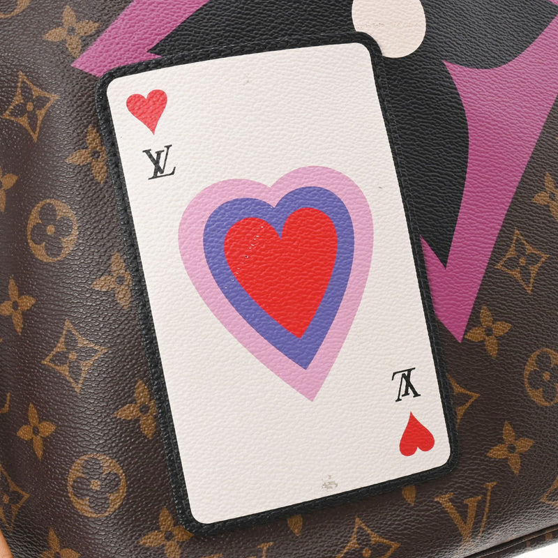 LOUIS VUITTON ルイヴィトン モノグラム ゲームオン ネヴァーフル MM ブラウン M57452 レディース モノグラムキャンバス トートバッグ Bランク 中古 銀蔵