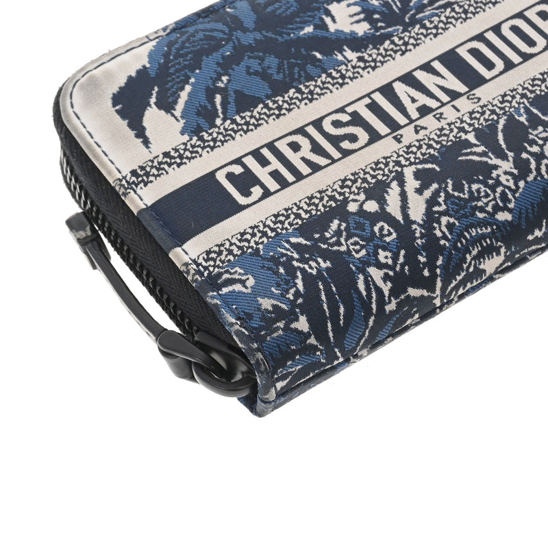 クリスチャンディオールデタッチャブル カードホルダー ブルー レディース コインケース S5493SNTJ_M808 CHRISTIAN