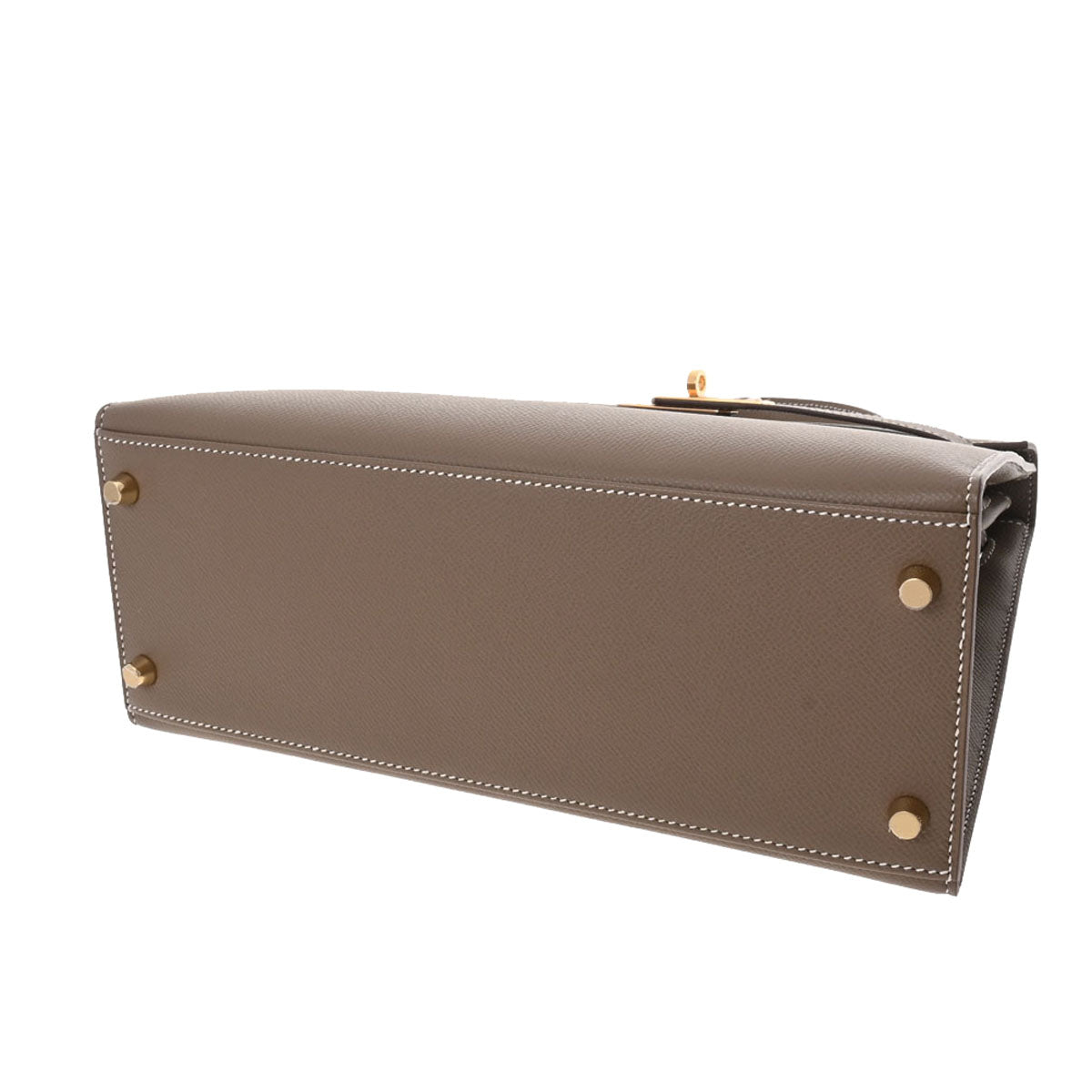 エルメスケリー28 外縫い エトゥープ ゴールド金具 Z刻印(2021年頃