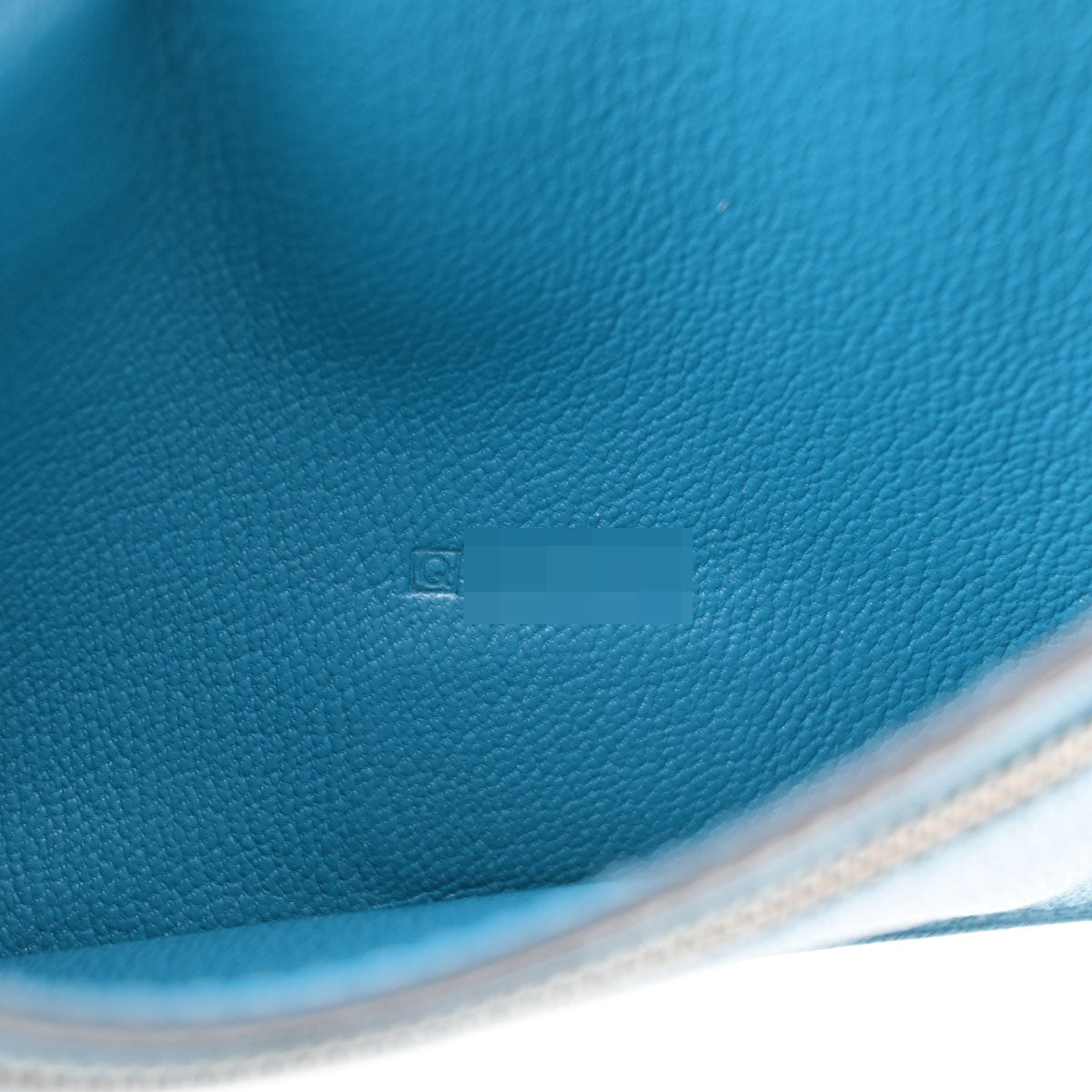 エルメスベアンスフレ ブルーイズミール シルバー金具 □Q刻印