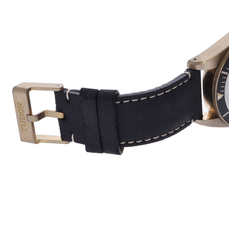 TUDOR チュードル ヘリテージ ブラックベイ ブロンズ 79250BA メンズ ブロンズ/革 腕時計 自動巻き ストレートグレー文字盤 未使用 銀蔵