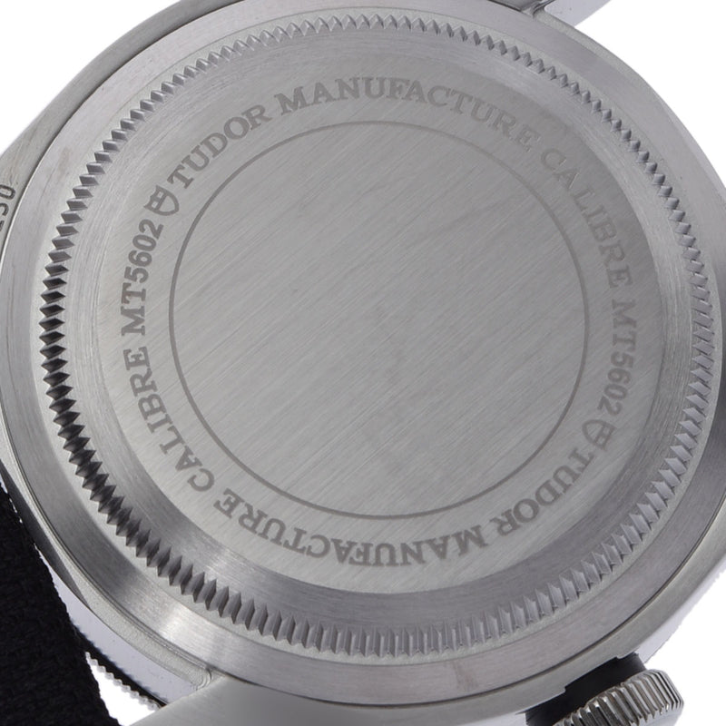 TUDOR チュードル ヘリテージ ブラックベイ 79230N メンズ SS/ナイロン 腕時計 自動巻き 黒文字盤 未使用 銀蔵