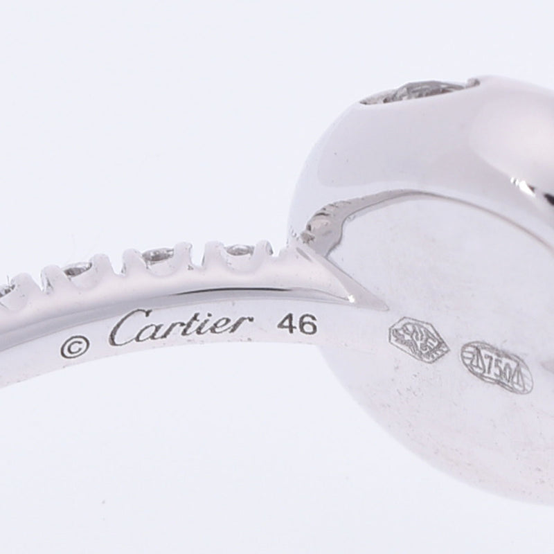 CARTIER カルティエ エタンセルドゥカルティエ ダイヤ #46 5.5号 レディース K18ホワイトゴールド リング・指輪 Aランク 中古 銀蔵