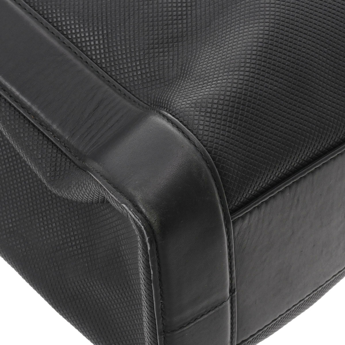 ボッテガヴェネタマルコポーロ ショルダーバッグ 2WAY 黒 シルバー金具