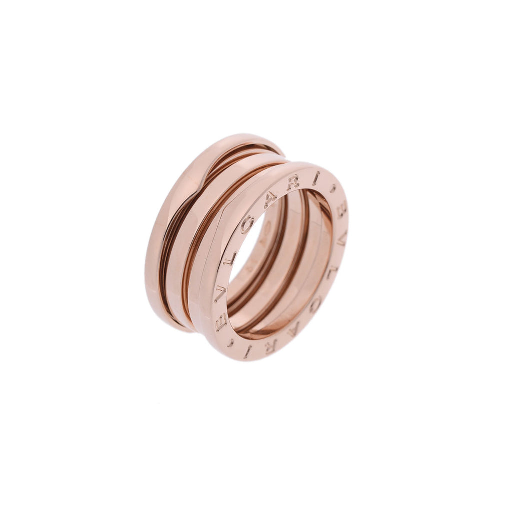 ブルガリB-ZERO1 Sサイズ #51 レディース K18ピンクゴールド リング