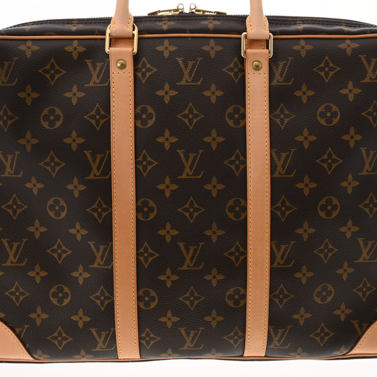 ルイヴィトンポルトドキュマン ヴォワヤージュ 14145 ブラウン メンズ モノグラムキャンバス ビジネスバッグ M53361 LOUIS  VUITTON 中古 – 銀蔵オンライン