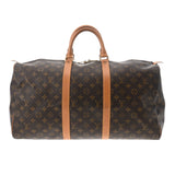 LOUIS VUITTON ルイヴィトン モノグラム キーポル 50 ブラウン M41426 ユニセックス モノグラムキャンバス ボストンバッグ Bランク 中古 銀蔵