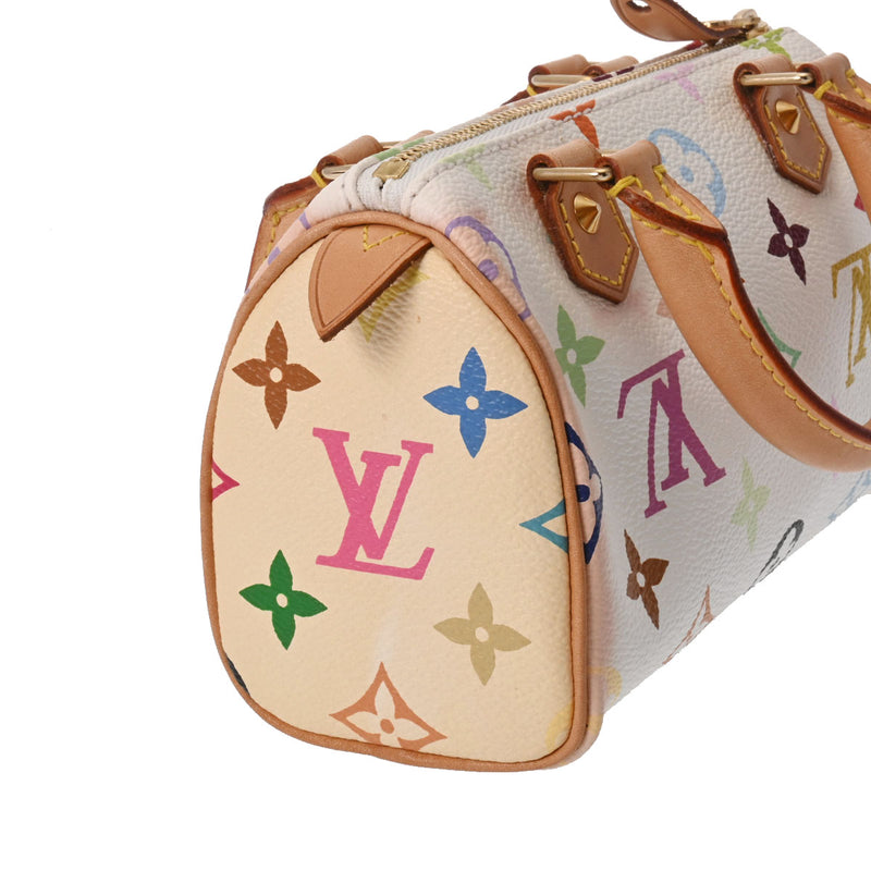 ルイヴィトン LOUIS VUITTON ミニスピーディ M92645 モノグラムマルチ 2WAY ショルダーバッグ ハンドバッグ モノグラムマルチカラーキャンバス ブロン マルチカラー