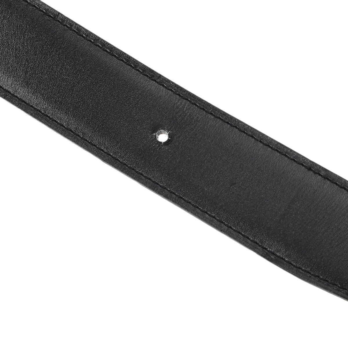 エルメスリバーシブルベルト 95cm バックルなし ノワール/ゴールド