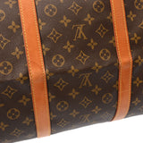 LOUIS VUITTON ルイヴィトン モノグラム キーポル バンドリエール 60 ブラウン M41412 ユニセックス モノグラムキャンバス ボストンバッグ Bランク 中古 銀蔵