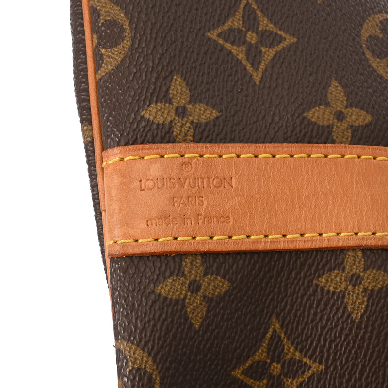 LOUIS VUITTON ルイヴィトン モノグラム キーポル バンドリエール 60 ブラウン M41412 ユニセックス モノグラムキャンバス ボストンバッグ Bランク 中古 銀蔵