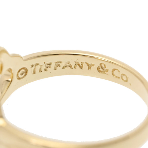 TIFFANY&Co. ティファニー トリプルハート #13 - 13号 レディース K18イエローゴールド リング・指輪 Aランク 中古 銀蔵