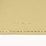 CELINE セリーヌ スモールウォレット トリオンフ イエロー ゴールド金具 レディース カーフ 二つ折り財布 未使用 銀蔵