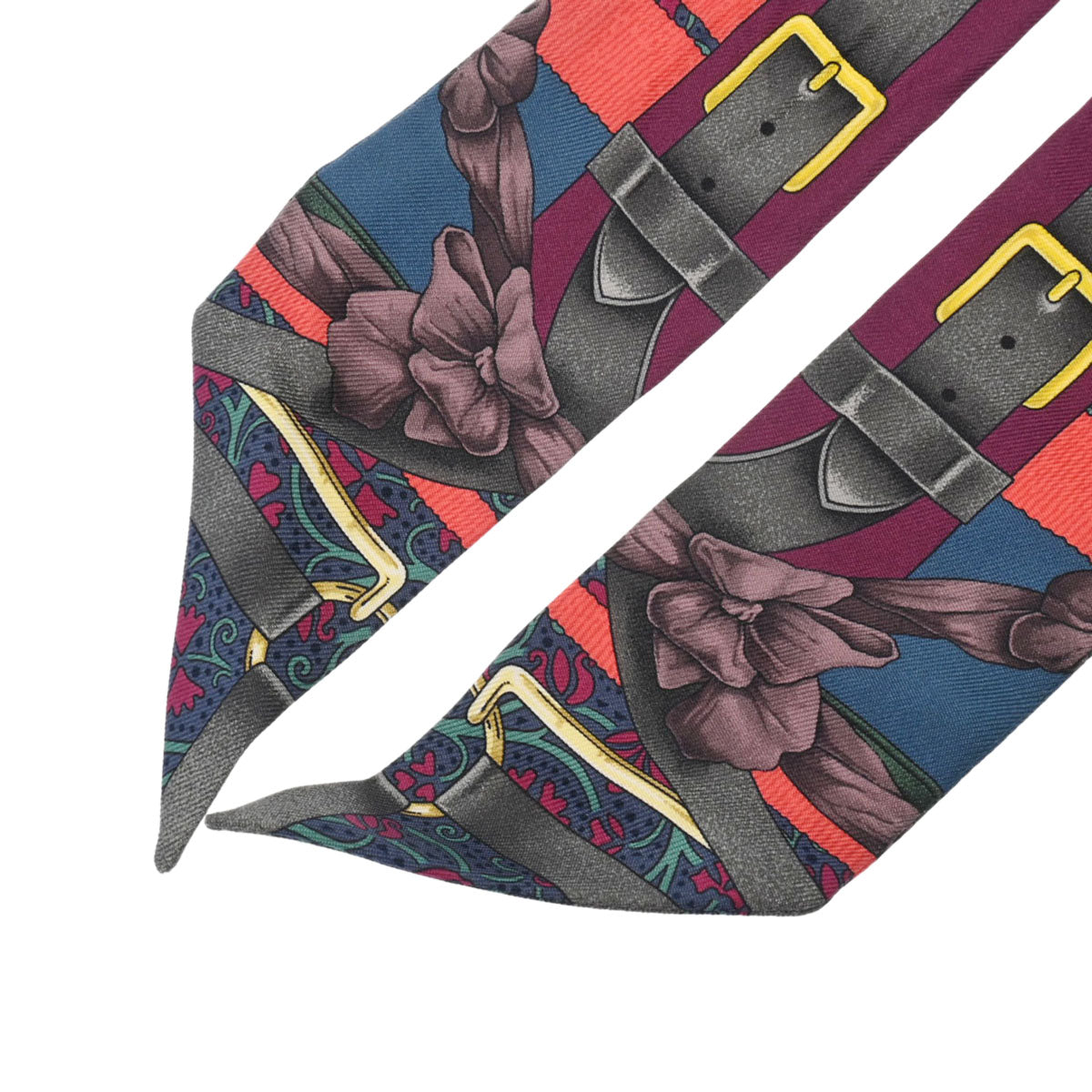 美品　HERMES　エルメス ツイリー　Graff 楽天市場】HERMES エルメス ツイリー スカーフ TWILLY 063900S