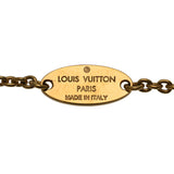 LOUIS VUITTON ルイヴィトン コリエ LV アイコニック ゴールド M00596 レディース GP ネックレス Aランク 中古 銀蔵