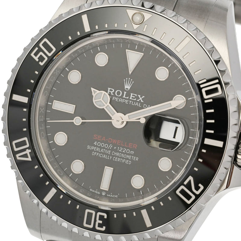 ROLEX ロレックス シードゥエラー 2020年11月 126600 メンズ SS 腕時計 自動巻き 黒文字盤 Aランク 中古 銀蔵