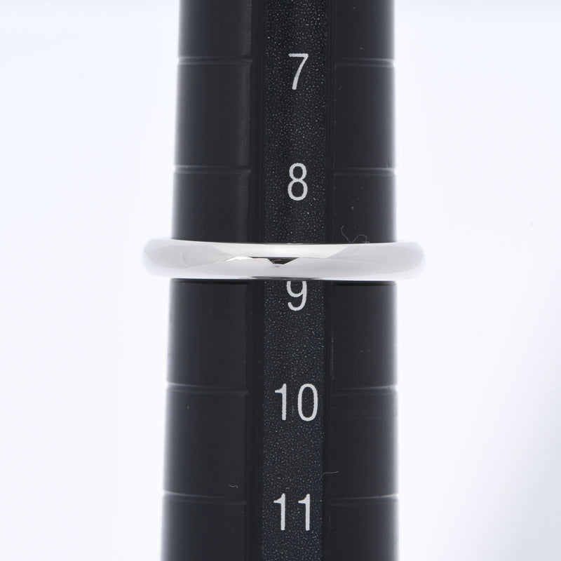 ティファニー スタッキングバンド リング 指輪 ダイヤモンド1ポイント 8号 PT950(プラチナ)8号サイズ