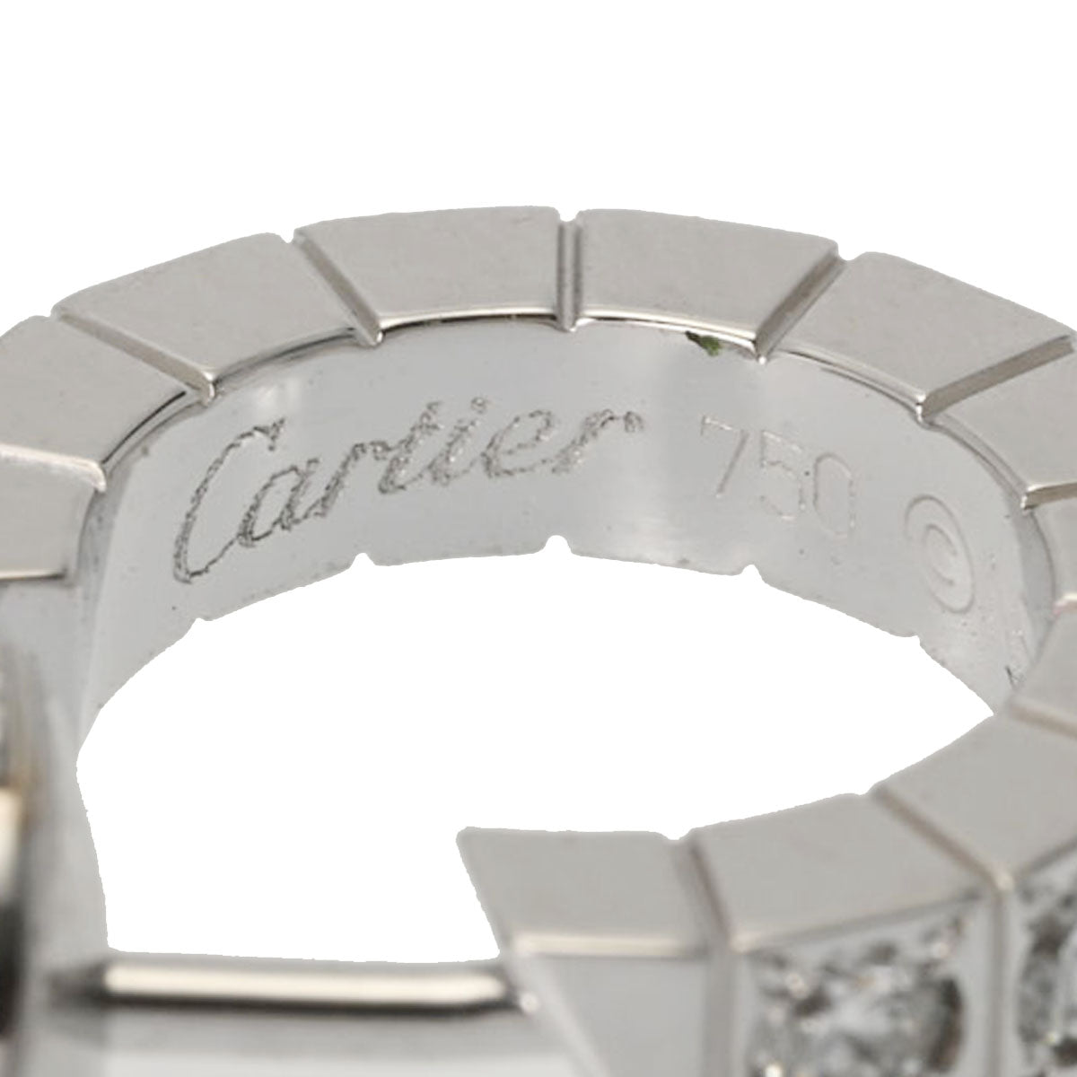 カルティエラニエール SM フルダイヤ レディース K18ホワイトゴールド ピアス CARTIER 中古 – 銀蔵オンライン