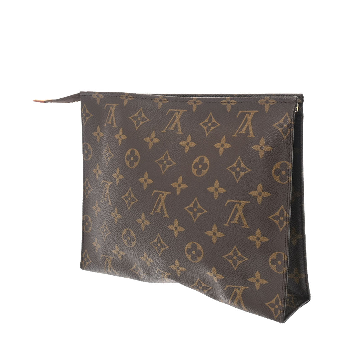 ルイヴィトンポッシュトワレット 26 14145 ブラウン メンズ モノグラムキャンバス セカンドバッグ M47542 LOUIS VUITTON  中古 – 銀蔵オンライン