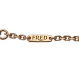 FRED フレッド チェーン レディース K18ピンクゴールド ネックレス Aランク 中古 銀蔵