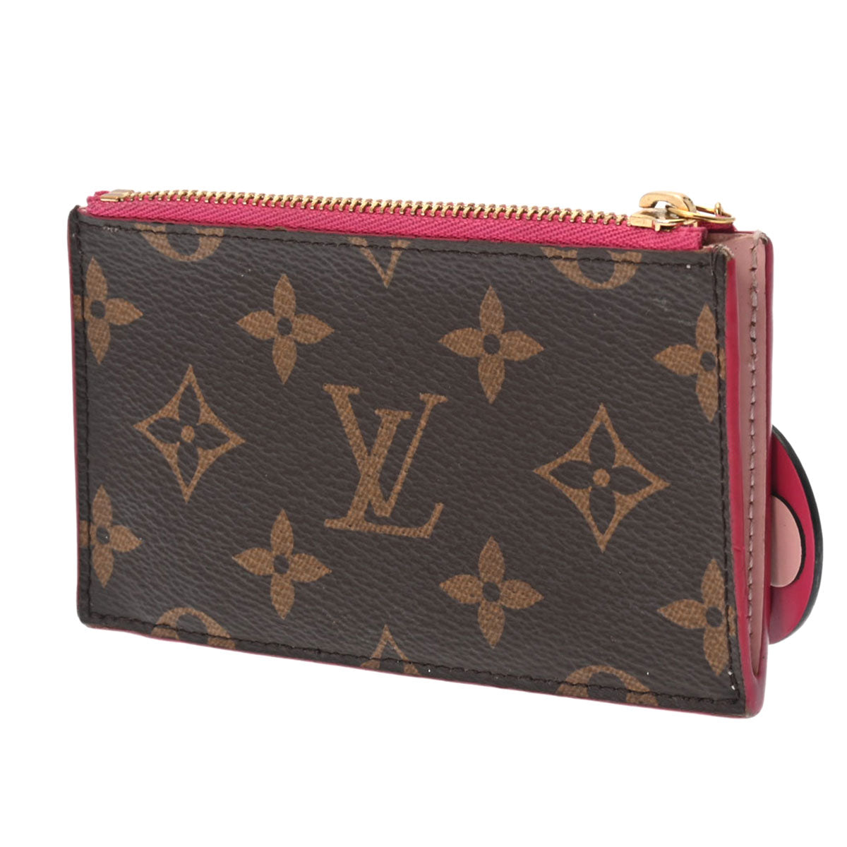 ルイヴィトンポルトカルト ジップ 14145 ピンク レディース モノグラムキャンバス コインケース M67494 LOUIS VUITTON 中古  – 銀蔵オンライン